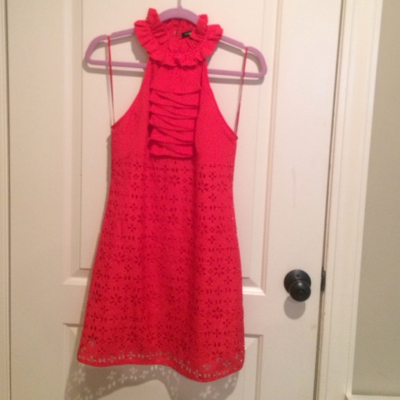 Red/Burnt Orange Sun Dress