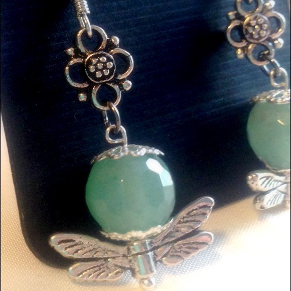 🔮Gemstone Beautiful Aventurine Earrings 🍀💥💆