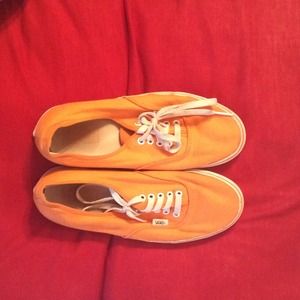 Orange vans