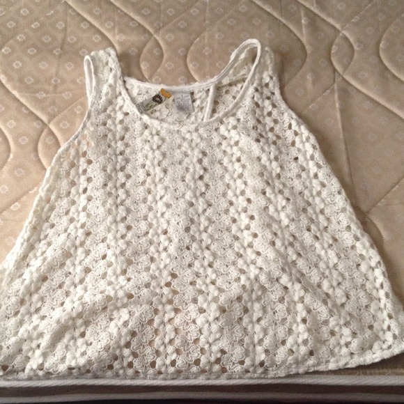Mimi chica lace tank top