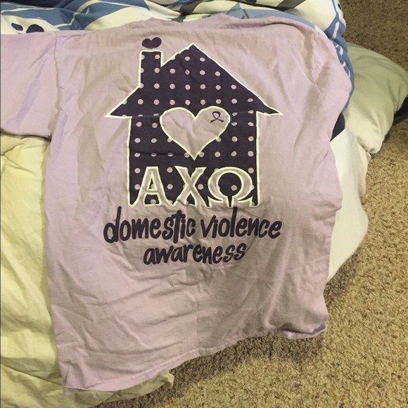 Alpha chi omega philanthropy tshirt!!!