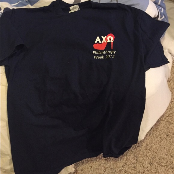Alpha chi omega philanthropy shirt!!