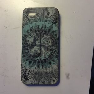 Free people blue iPhone 5/5s phone case