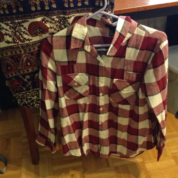 Red and White Flannel