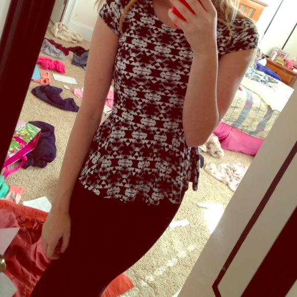 Target Peplum Top