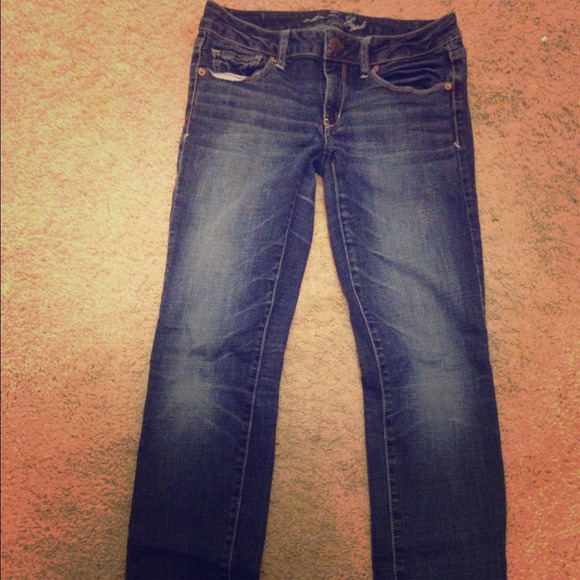 American Eagle size 6 skinny jeans - Picture 1 of 4