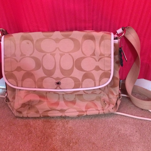 Coach satchel/diaper bag