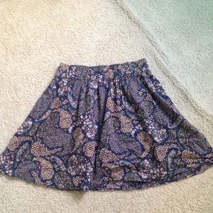 H&M patterned skirt
