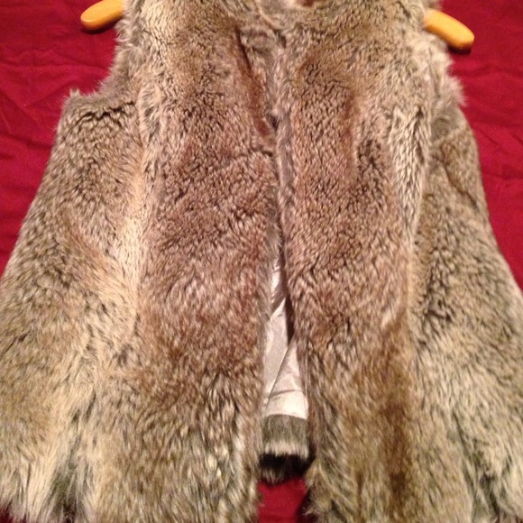 Faux-fur vest