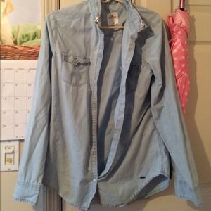 💟Hollister Denim Shirt💟