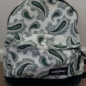 Eastpak paisley printed backpack school bag