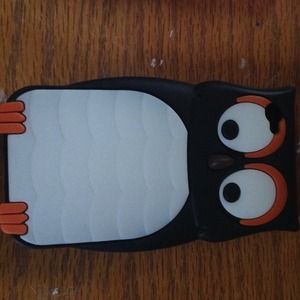 black owl iphone 4/4s case