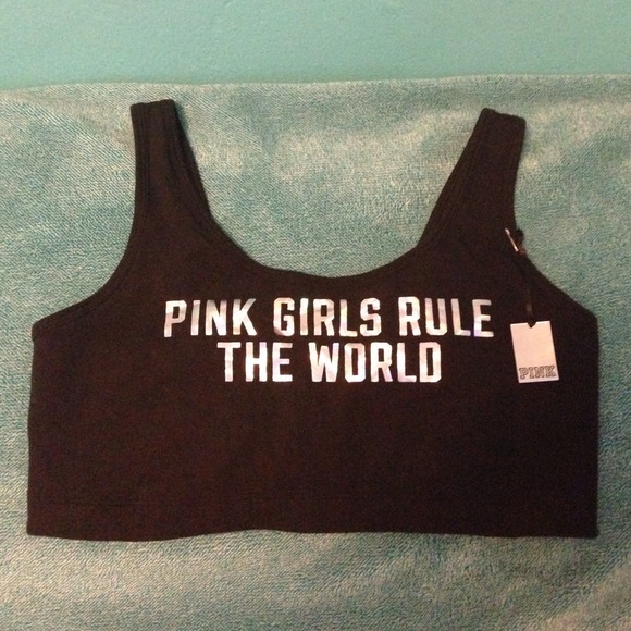 Pink bra top!
