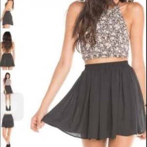 Brandy Melville black skirt