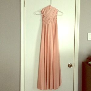 Two Birds Pink Blush Gown