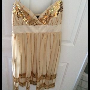 Size 5/6 spaghetti strap party dress