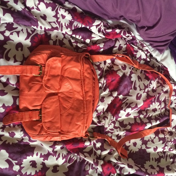 Coral Messenger Bag
