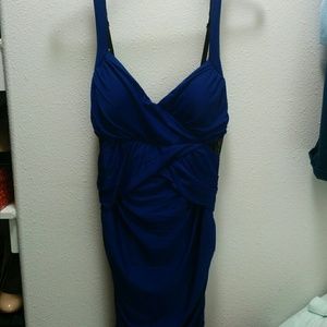 Bebe Blue Party Dress