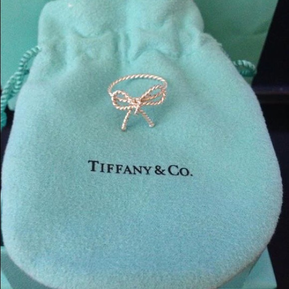 Authentic Tiffany's knot ring