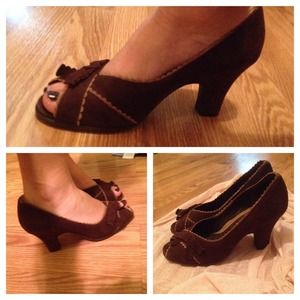 Cozy Chocolate Pumps