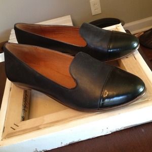 NEW IN BOX! Madewell Leather Cap Toe Teddy Loafer