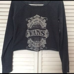 Vans Comfy grey long sleeved shirt.