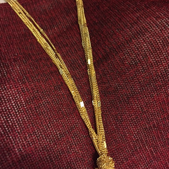 Gold necklace - Picture 3 of 4
