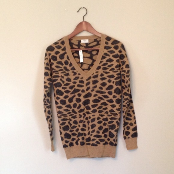 NWT Madewell Animal Print Sweater!