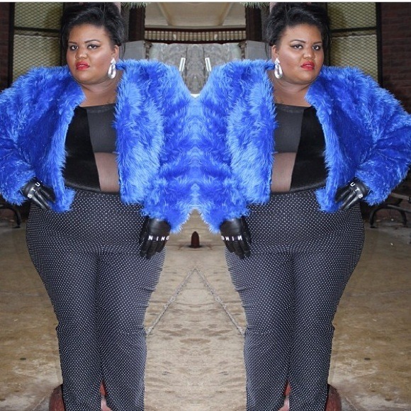 Velvet and mesh body suit