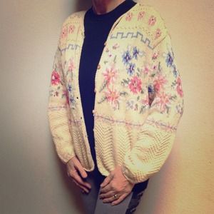 Embroidered Cardigan from Talbots