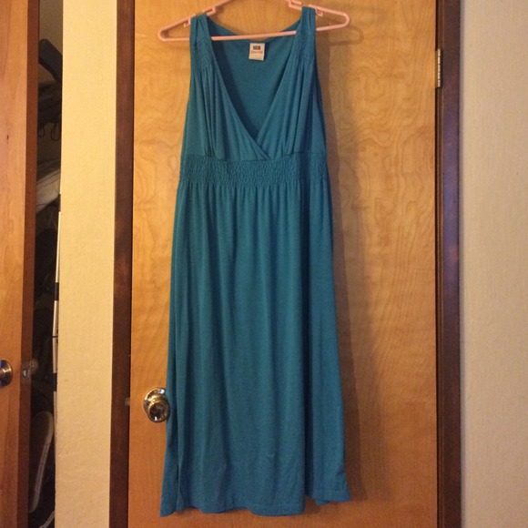 Teal dress
