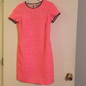 Banana Republic hot pink dress