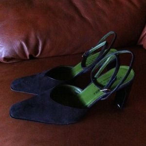 Donald J Pliner Slingback/ ankle wrap pump