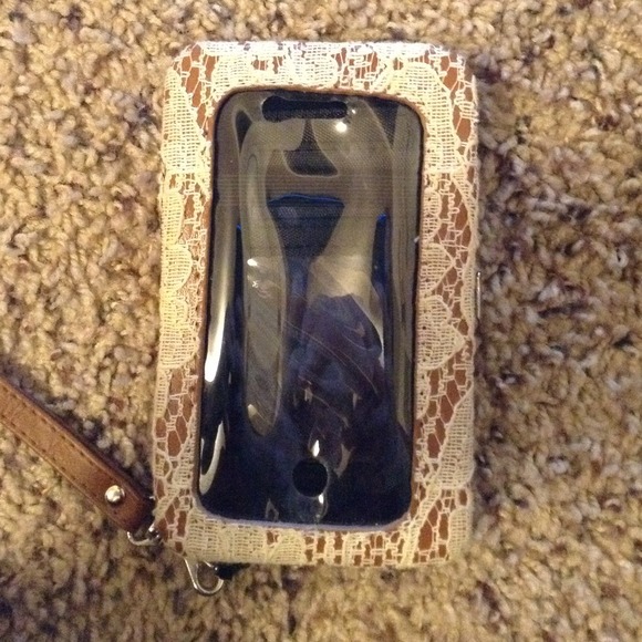 Phone wallet/wristlet