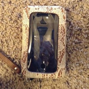 Phone wallet/wristlet