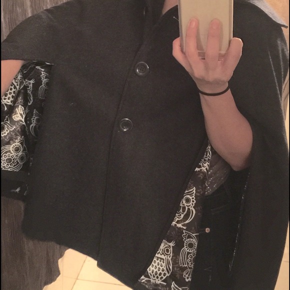 Steve Madden overcoat...poncho style