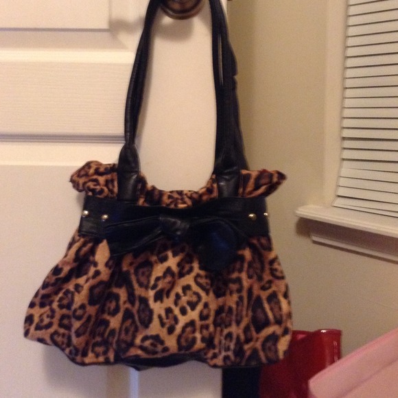 Cheetah purse