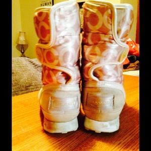 Coach winter boots!!
