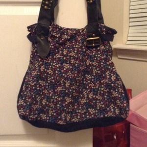 Floral tote