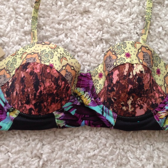 🔴SOLD🔴NWT - MAAJI Sunset Sentinels Bandeau  Top - Picture 2 of 4