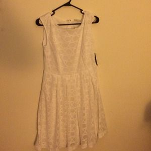 NWT white dress