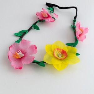 NWT ASOS flower crown headband