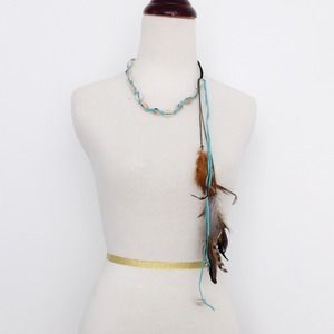 [RSVP for @cityofgods] UO leather feather headband