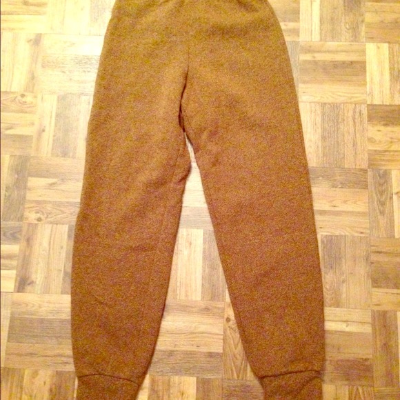 High waist sweat pants