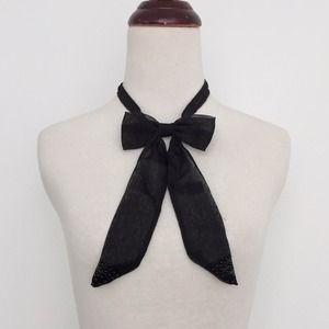 NWT ASOS chiffon bow neck tie