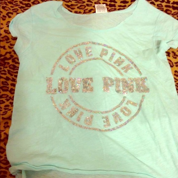 A vs pink bling top