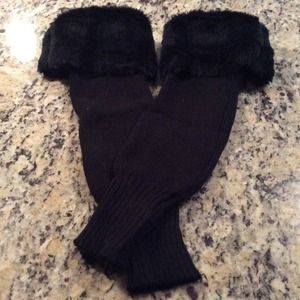 Boot covers. Leg warmers