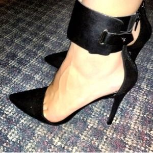 Zara Vamp Ankle Strap Heels Size 8/39