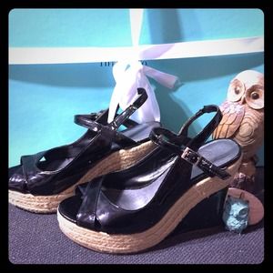 Black Jessica Simpson wedges