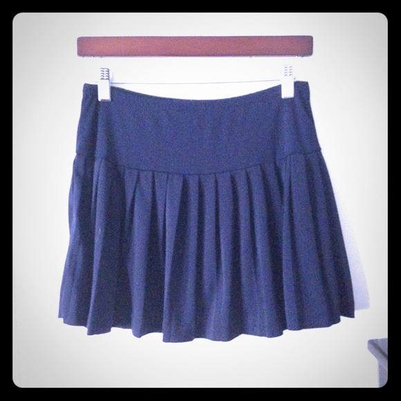 Navy skirt